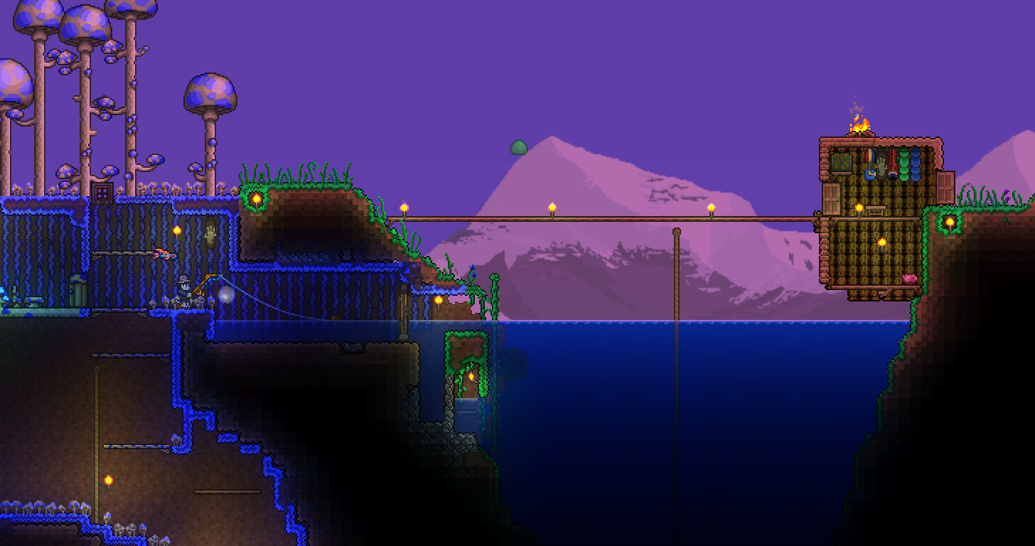 hardmode fishing terraria