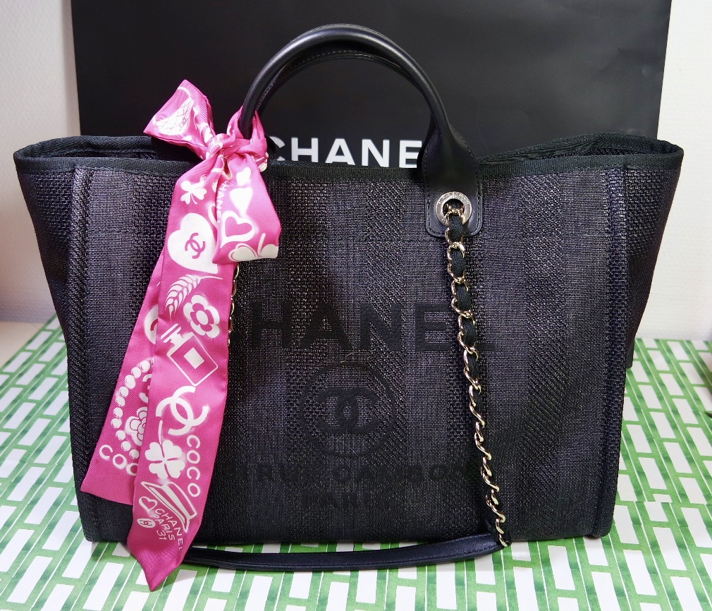 chanel deauville shopper