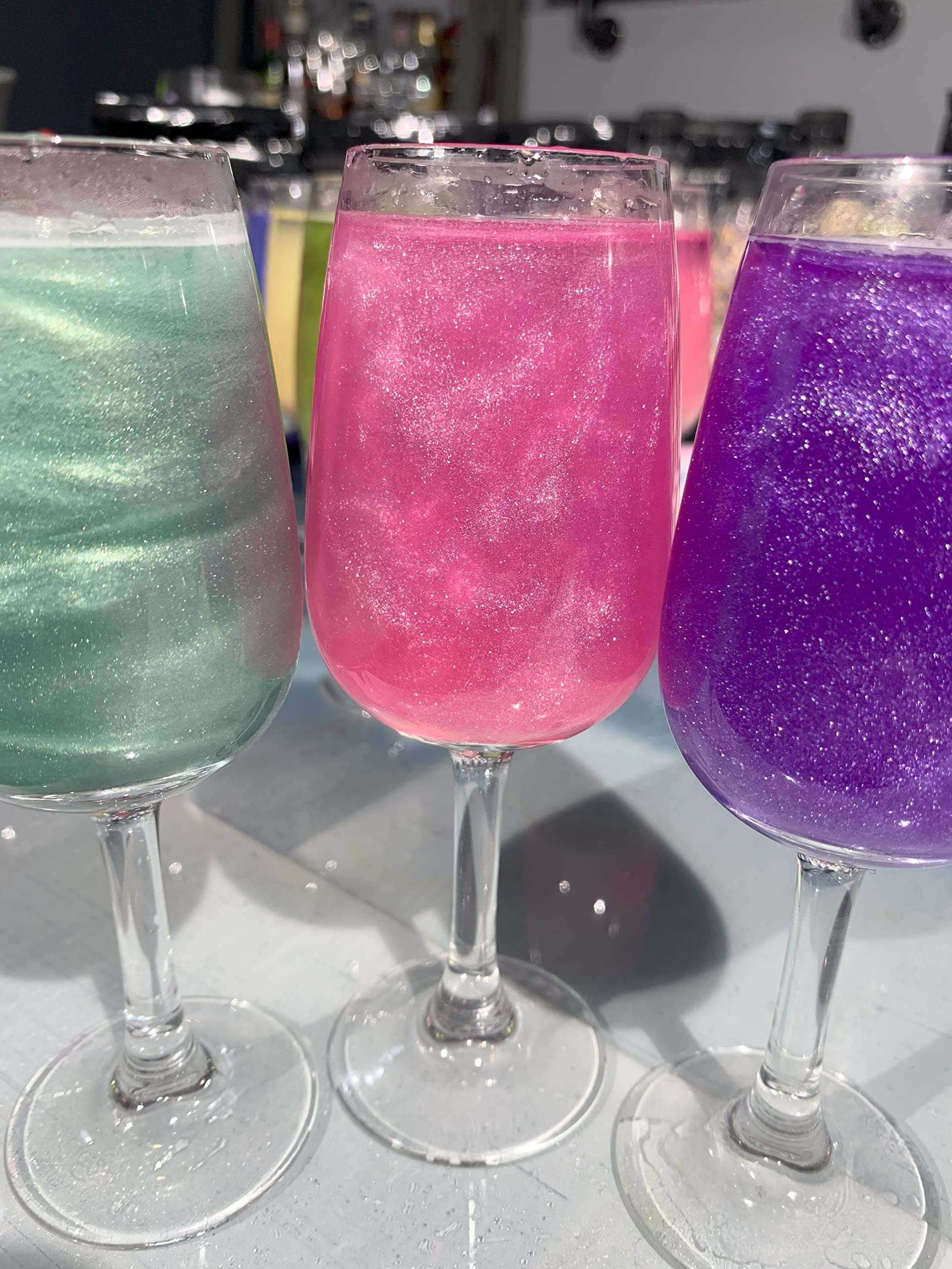 glitter in cocktails