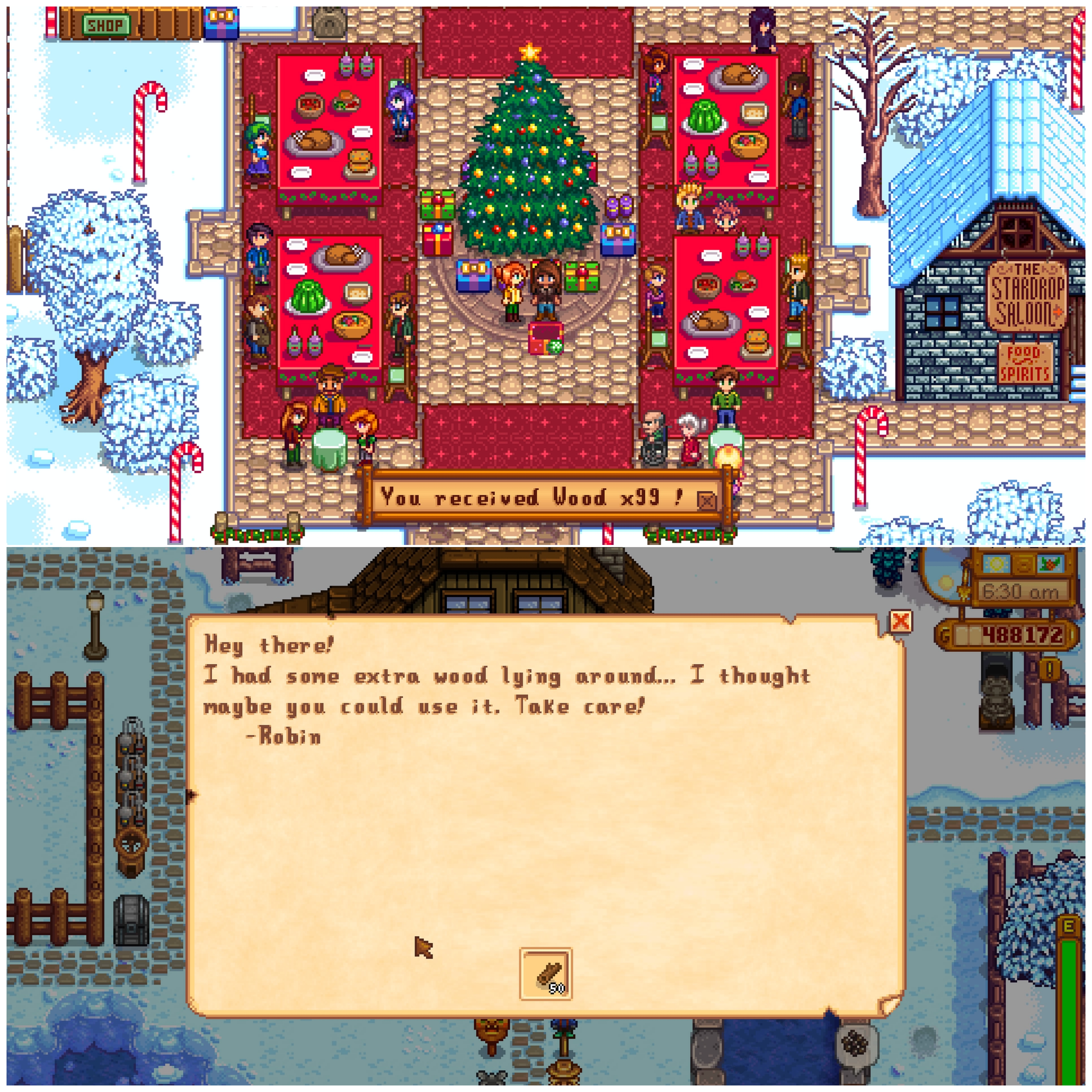 stardew valley winter star stardrop