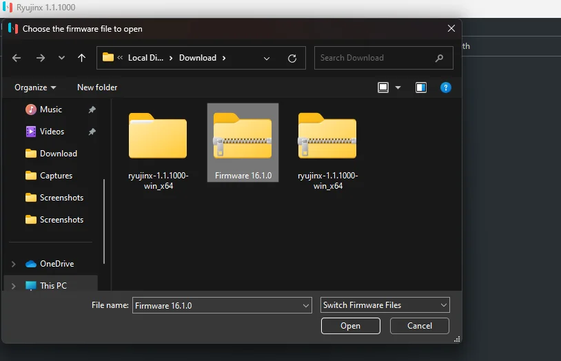ryujinx firmware download