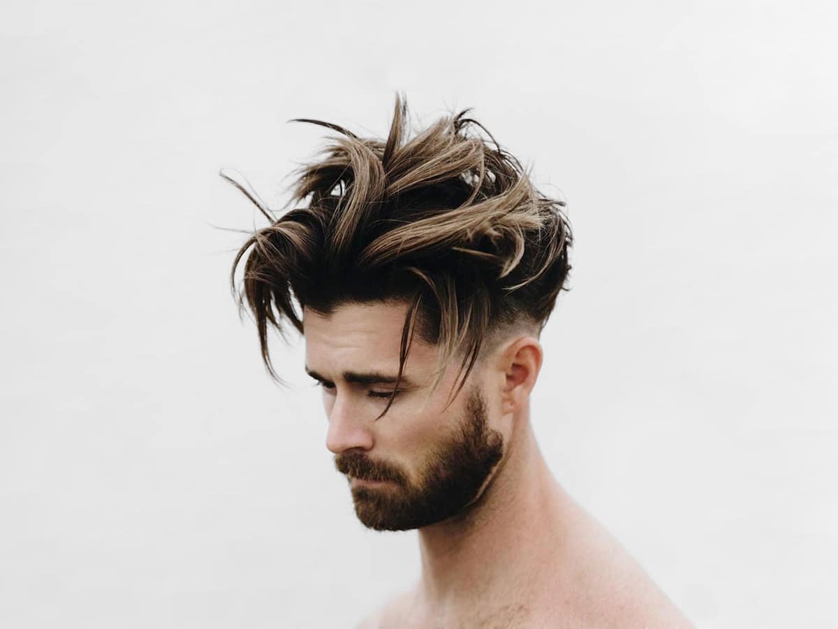 medium long hairstyles for men