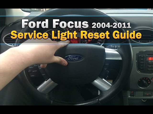 ford focus service reset