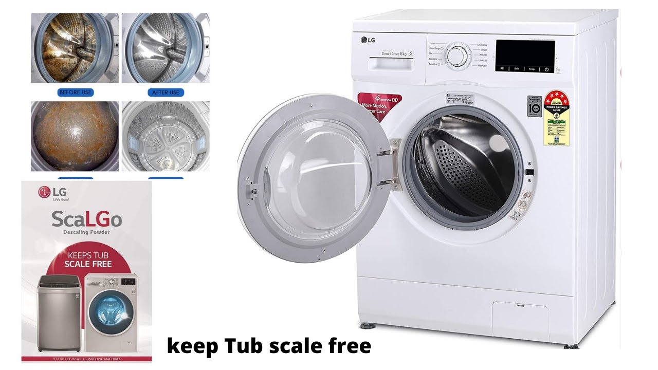 how to clean lg front load washer