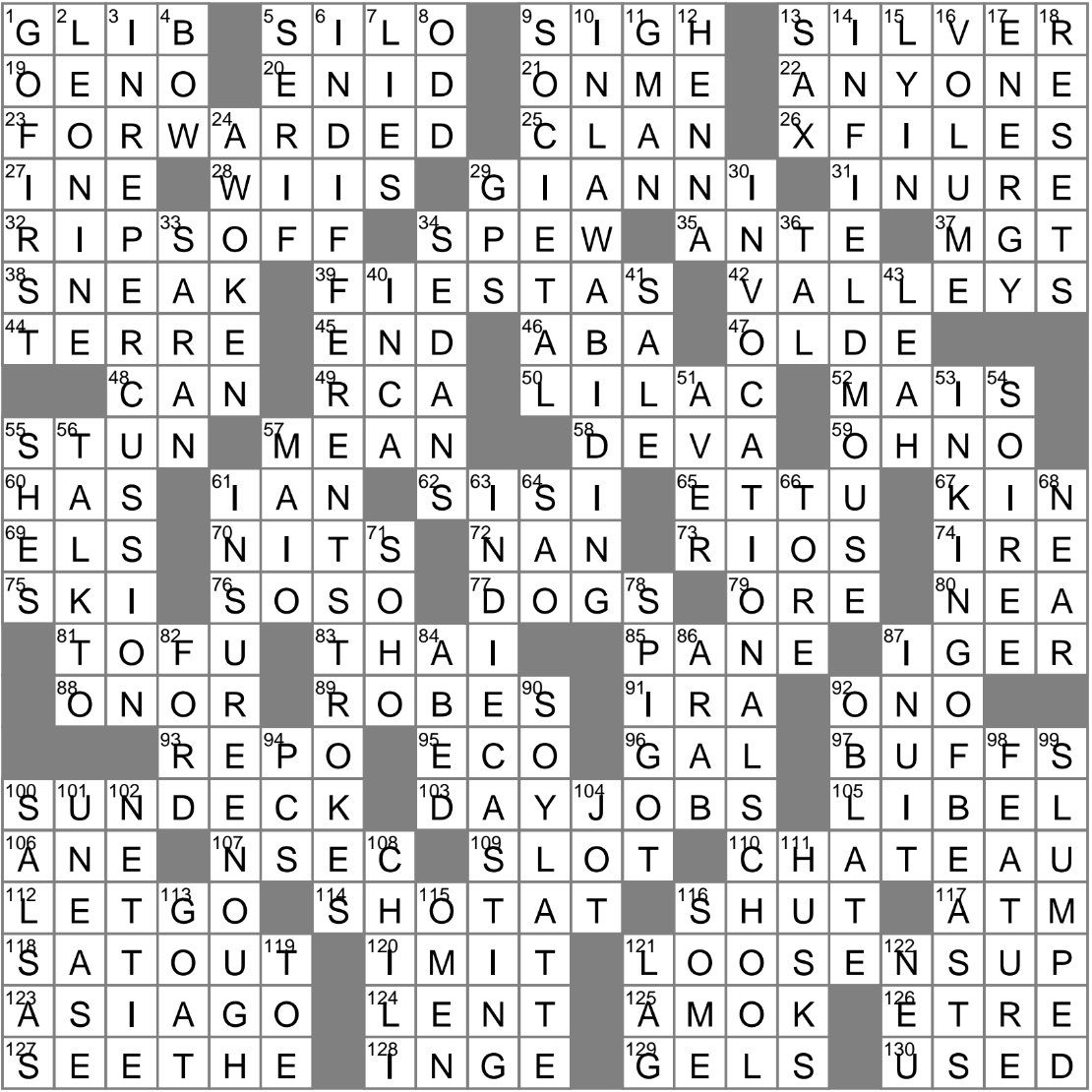 in front crossword clue