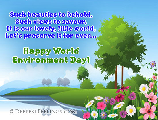 pluck card for environmental day