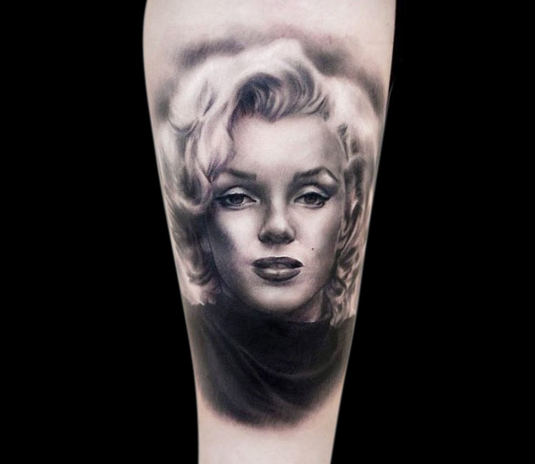 tattoo of marilyn monroe