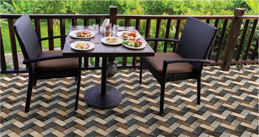 floor tiles for open terrace price