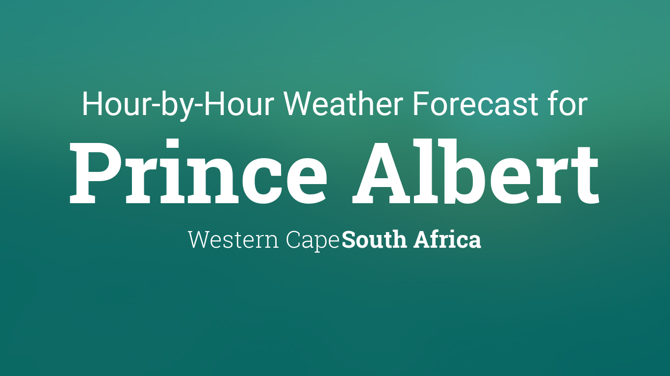 prince albert hourly weather