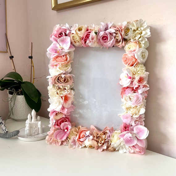 flower decoration for photo frame