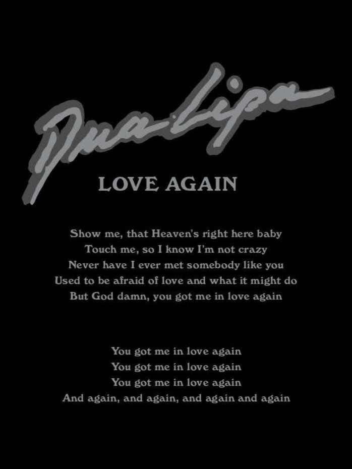 love again letra