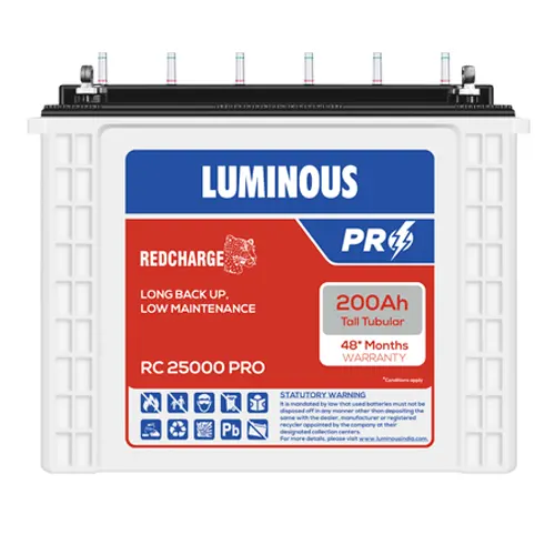 rc 25000 luminous battery