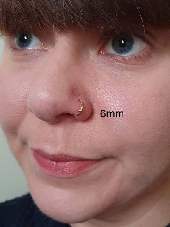 6mm nose stud