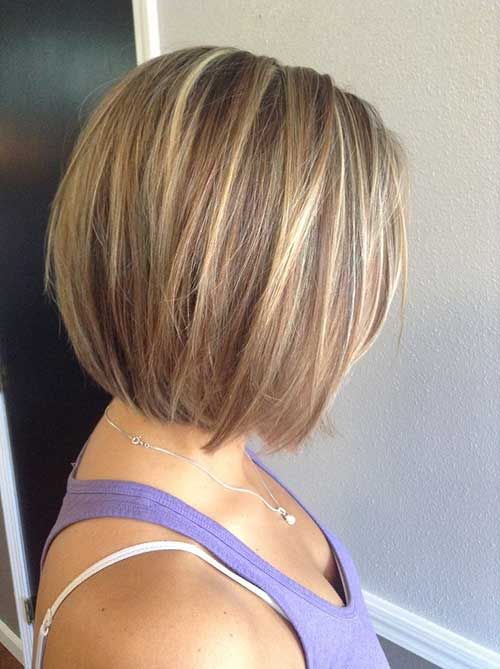 bob hairstyles with highlights