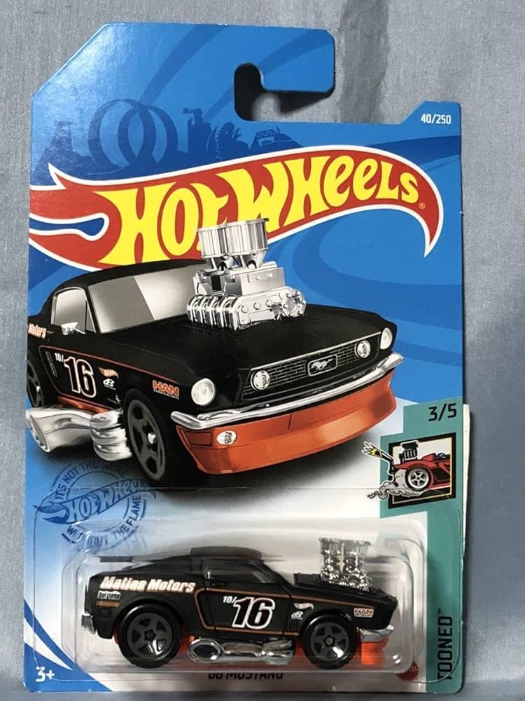 mustang 68 hot wheels