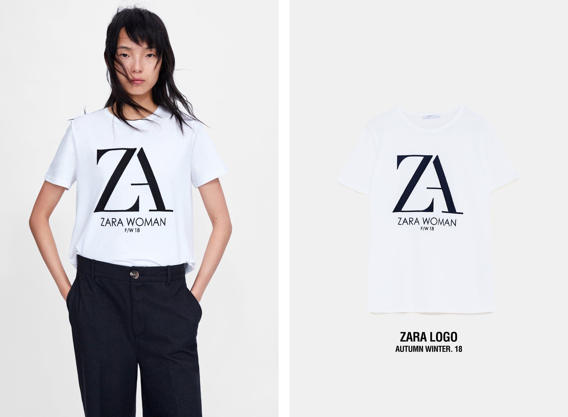 zara t shirts women