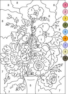 free printable paint by numbers