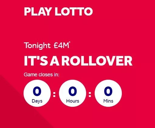 lotto rollover tonight time