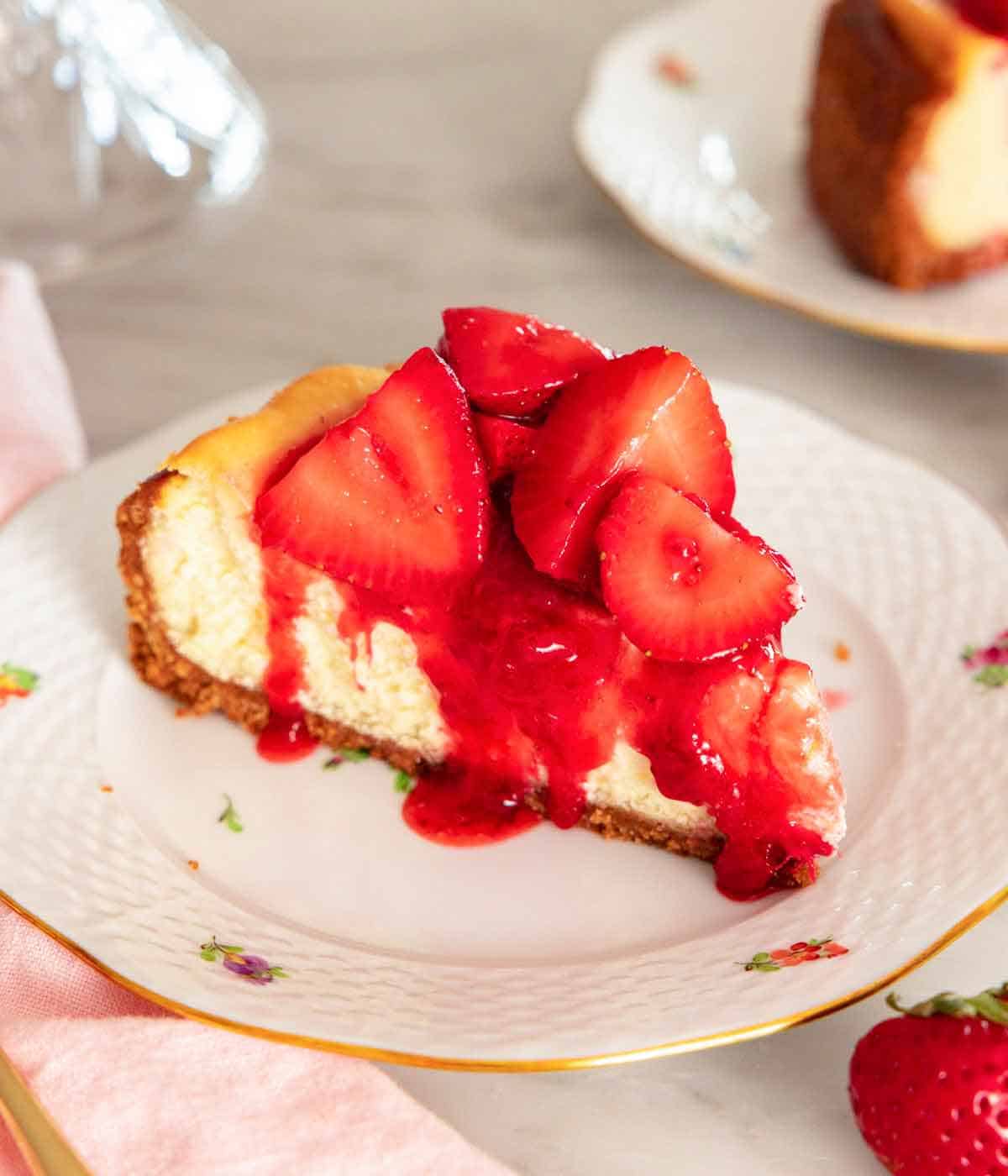 strawberry cheesecake aesthetic