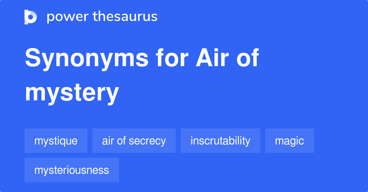 mystery synonym