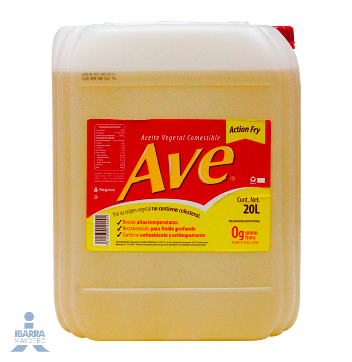 aceite ave 20 litros precio