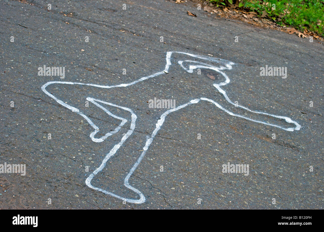 dead body outline