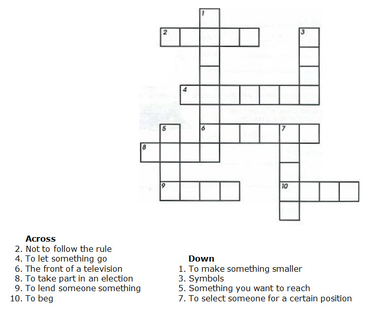 sample crossword