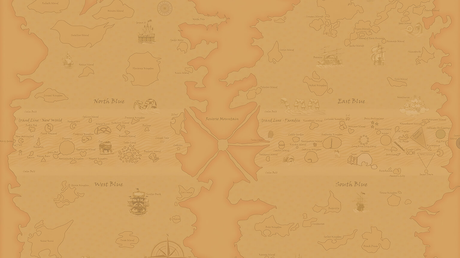 one piece map wallpaper