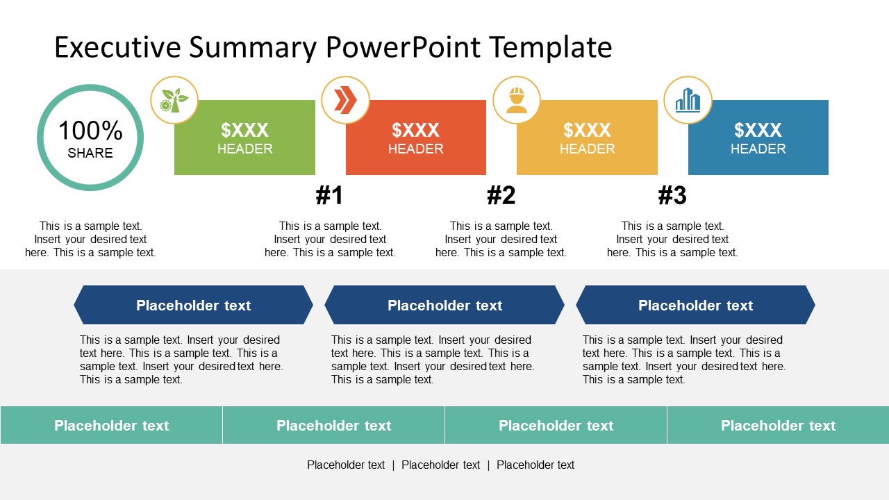 executive summary powerpoint template