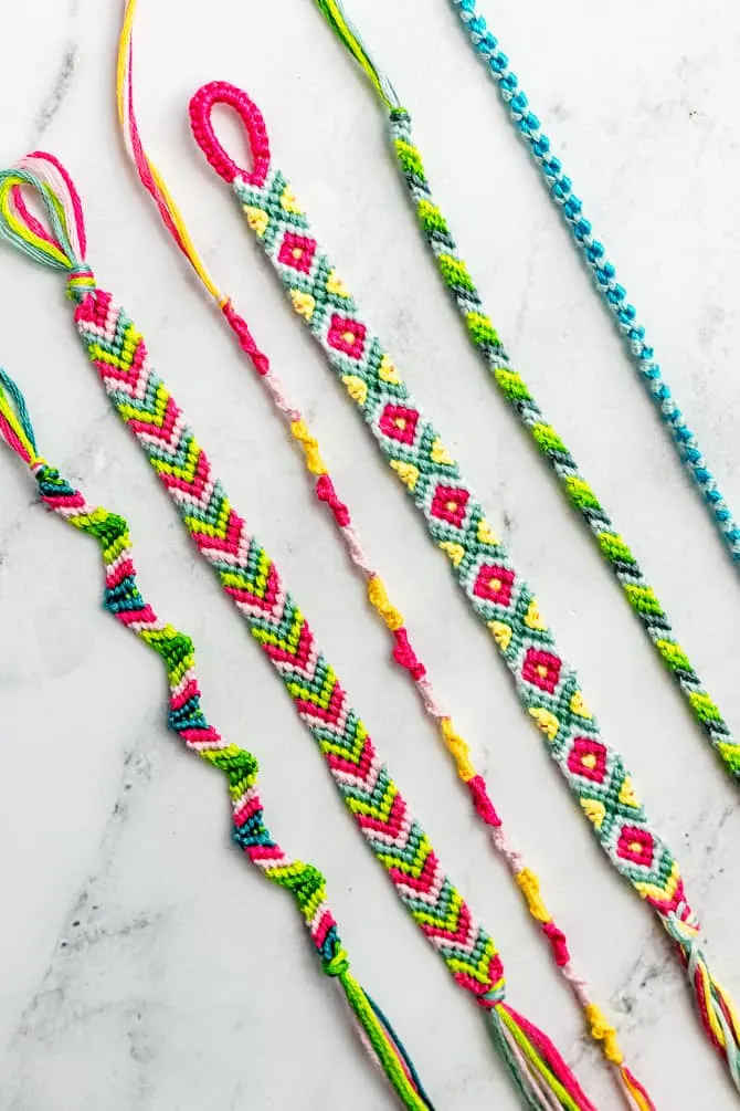 friendship bracelets patterns