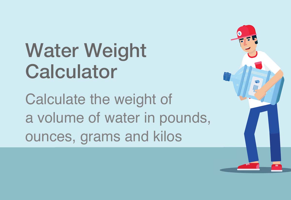 1l of water weighs