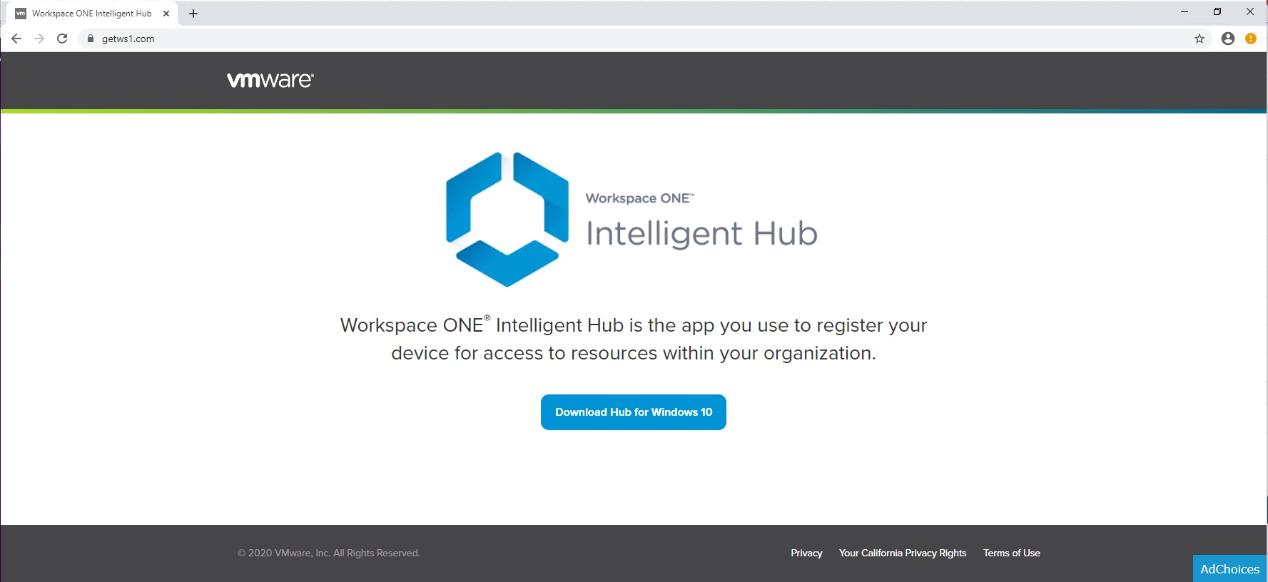 intelligent hub for windows