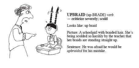 definition of upbraid