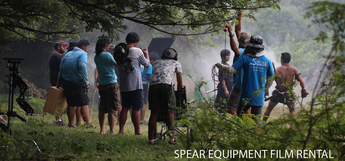 spear equipment film rental