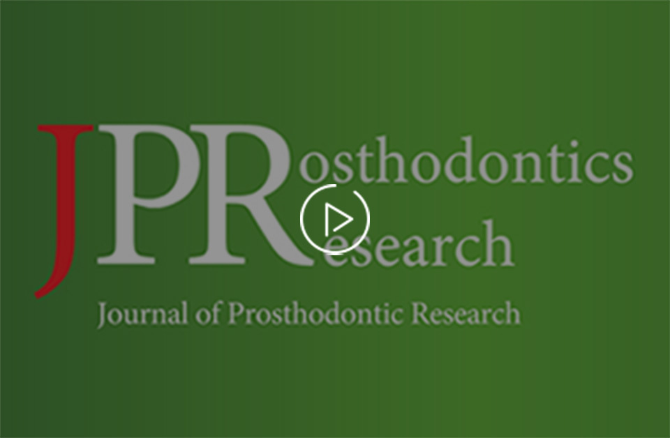 j prosthodont res impact factor