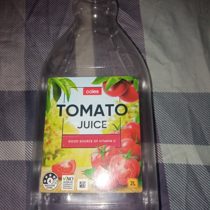 tomato juice coles