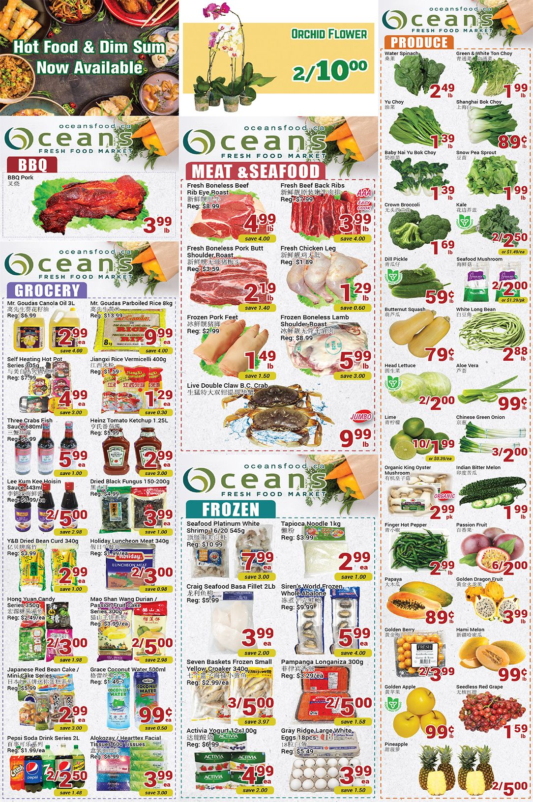 oceans supermarket flyer mississauga