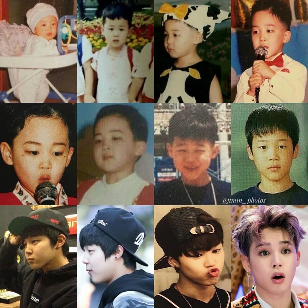 jimin childhood