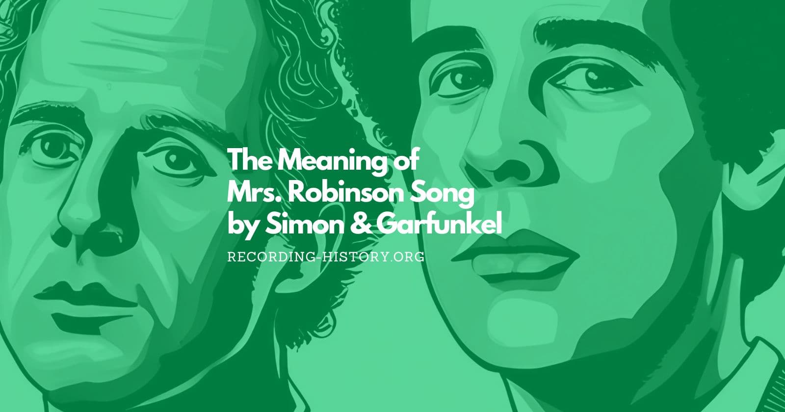 mrs robinson meaning lyrics