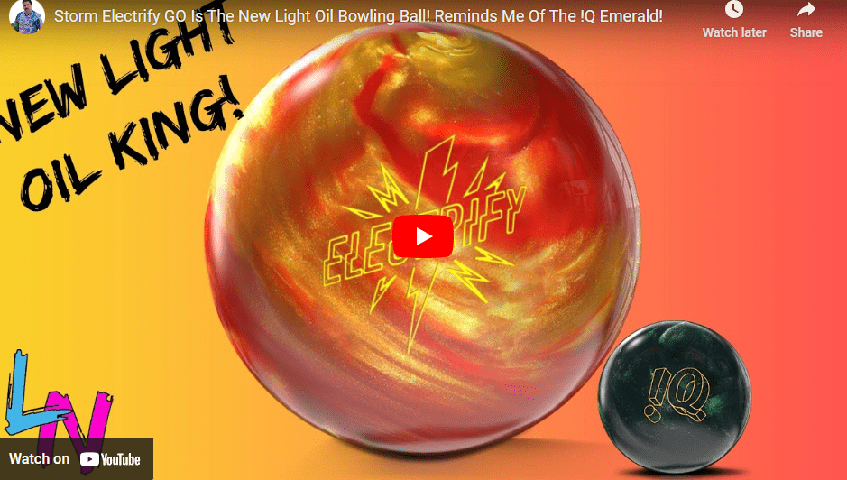 light oil bowling balls