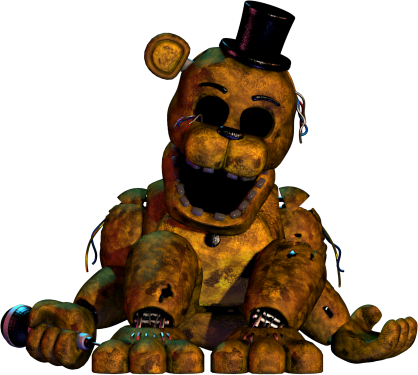 whitered golden freddy