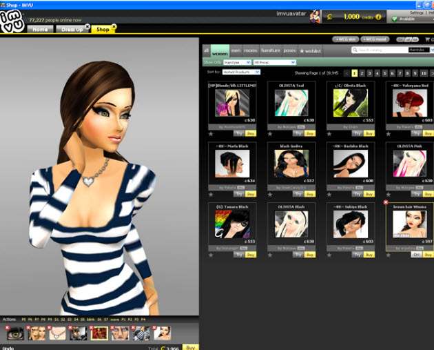 imvu catalog