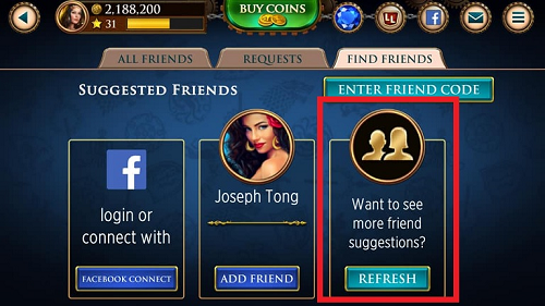 how do you add friends on zynga poker