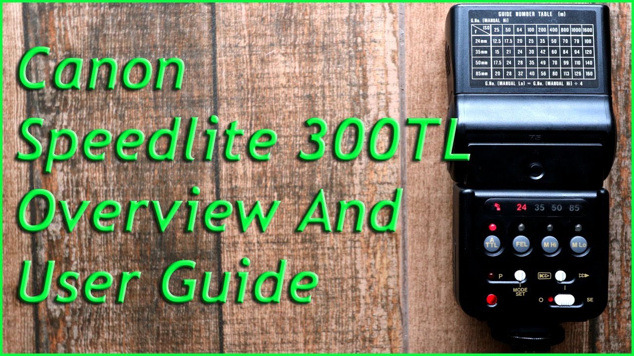 canon 300tl flash