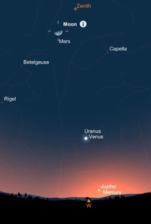 jupiter viewing tonight