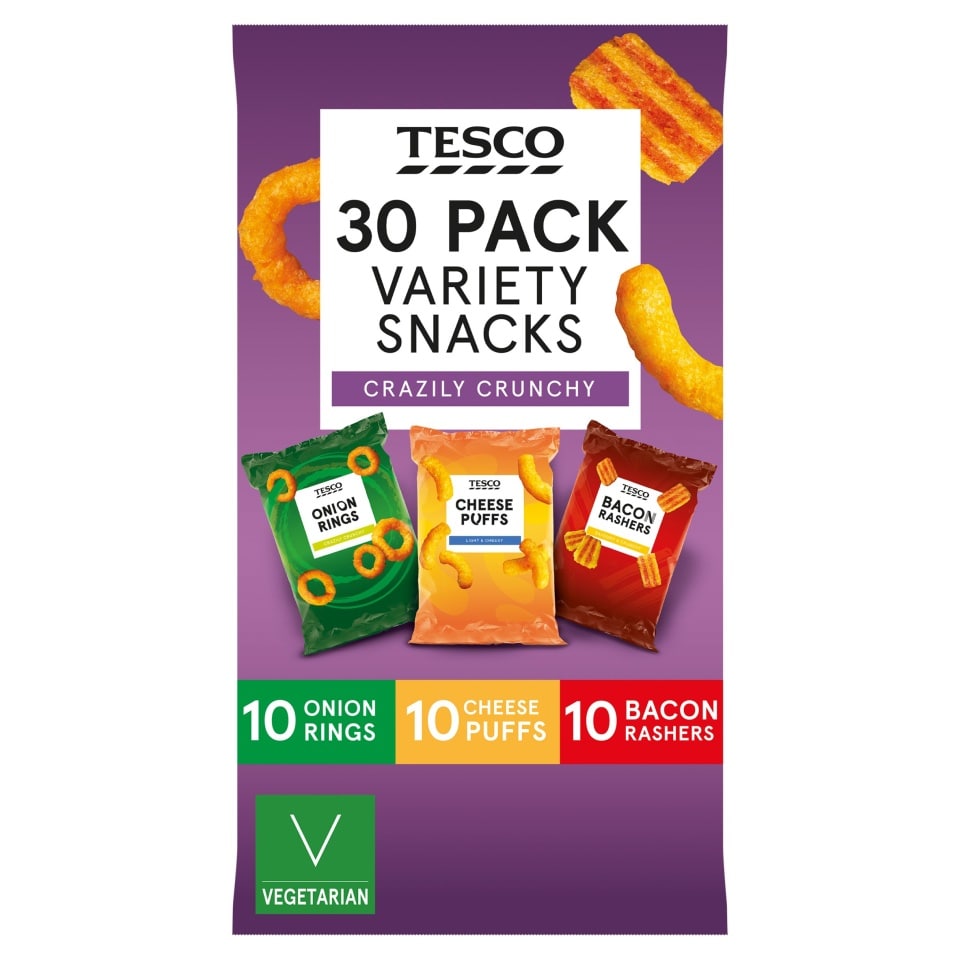 tesco snacks