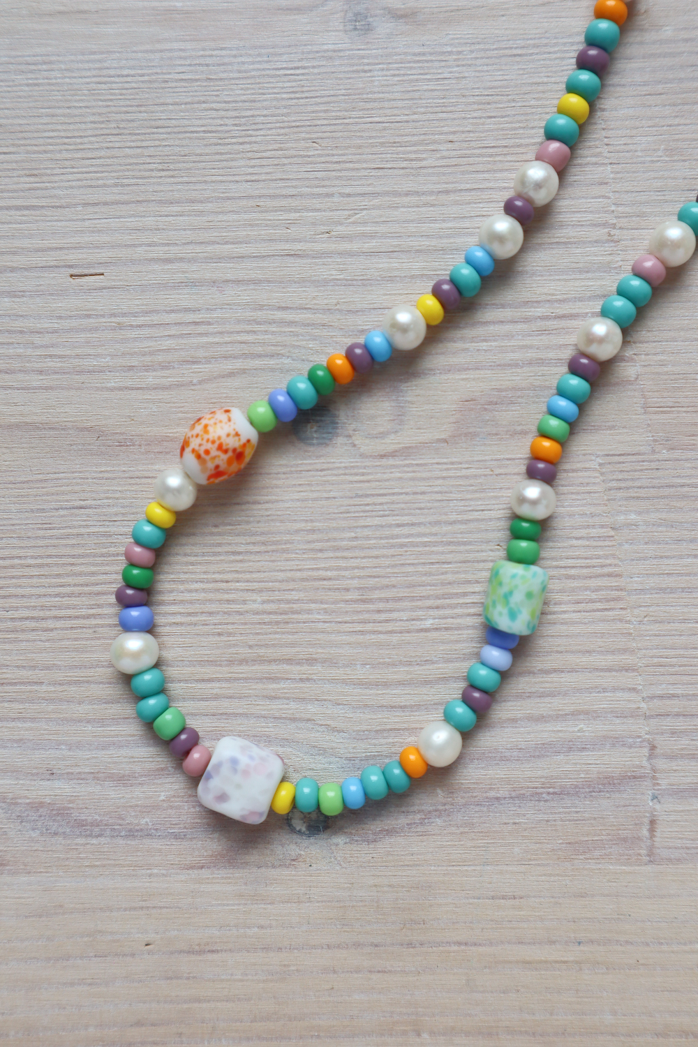 how to make a beaded necklace