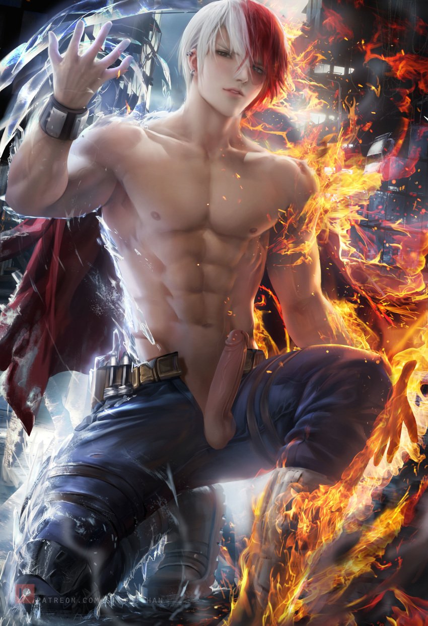 todoroki naked