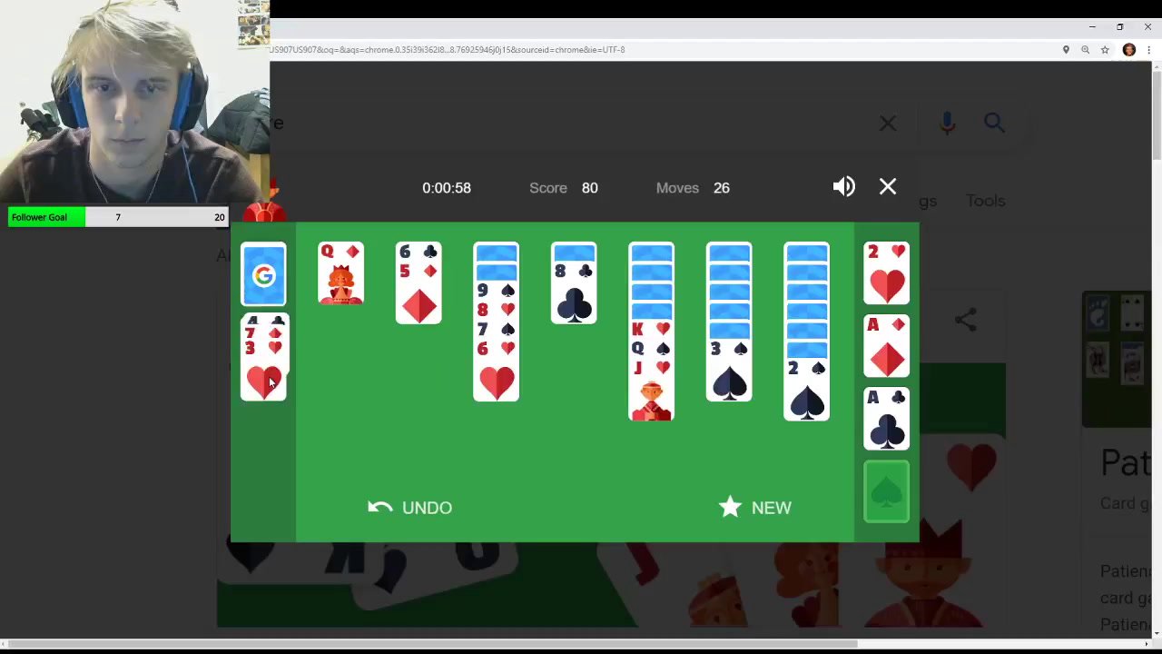 solitaire speedrun