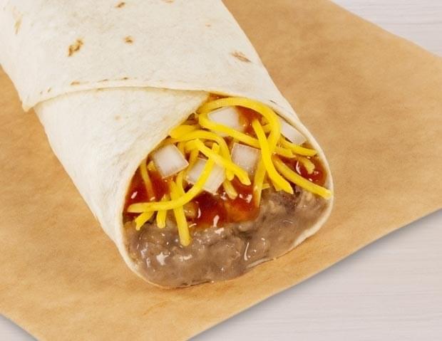 taco bell bean burrito nutrition